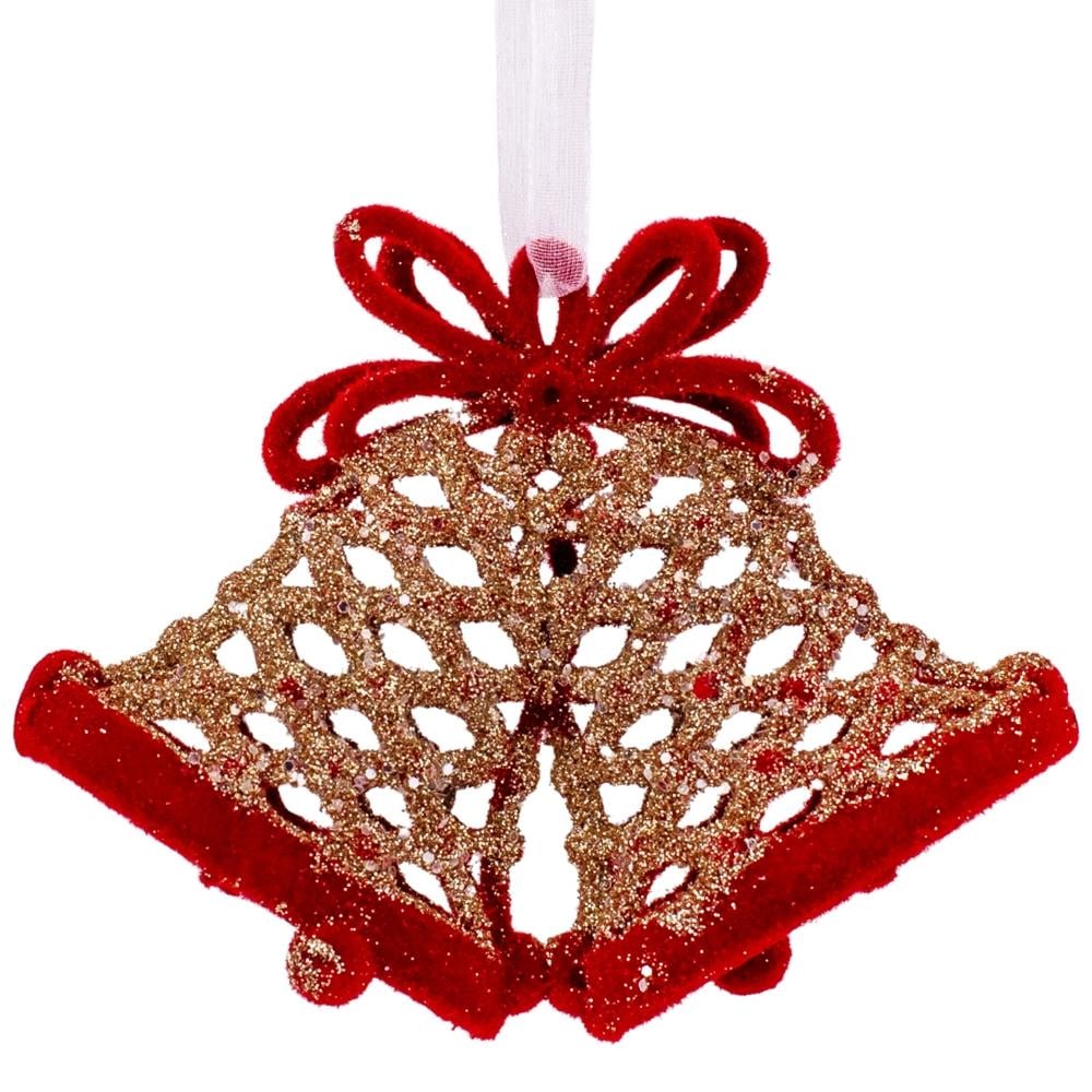 Игрушка на елку Elisey Изысканные колокольчики 10,5 см Бронзовый (NH-106-K-40)