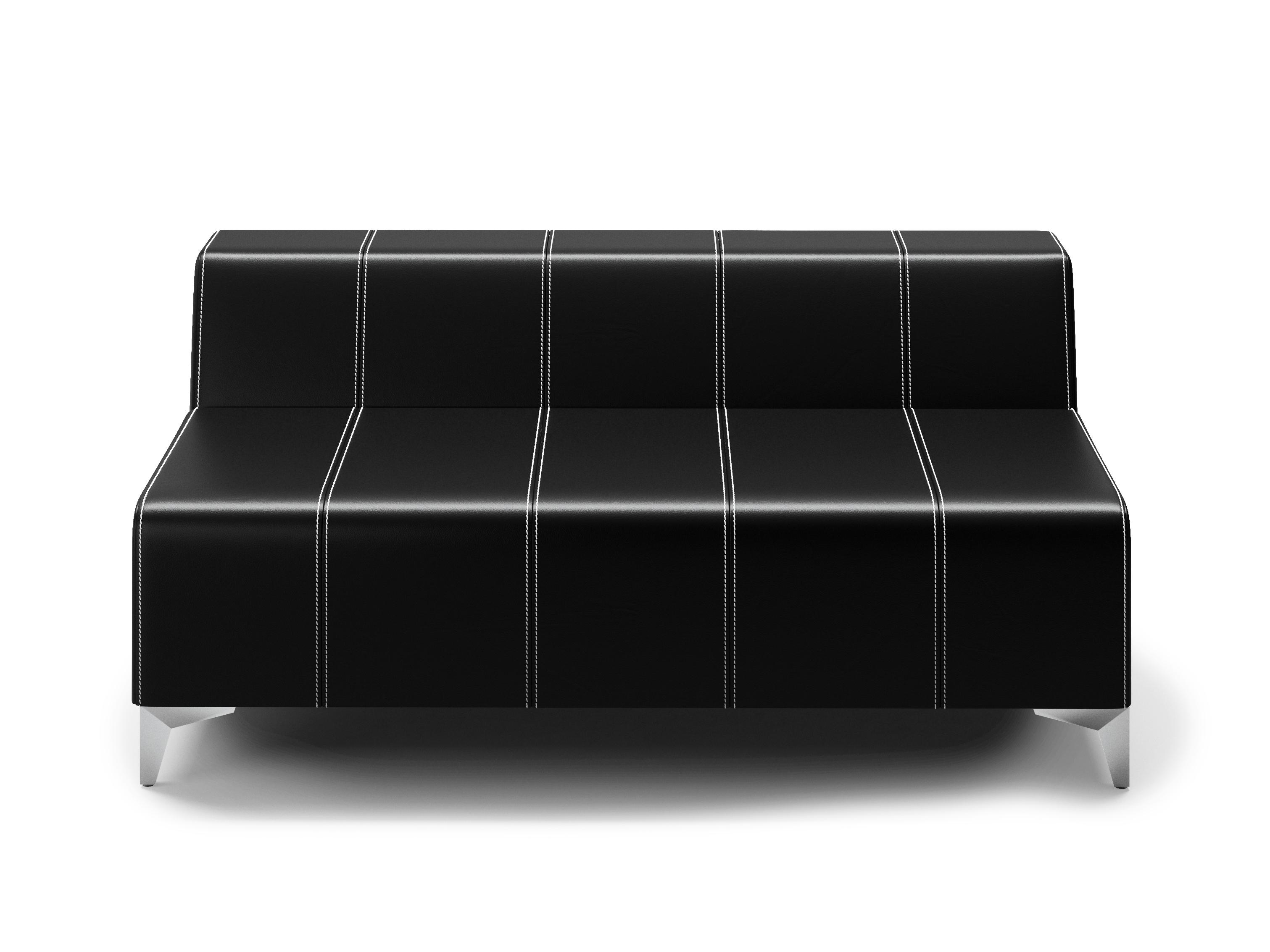 Диван офісний BNB Merlin 150 см шкірозамінник Чорний (1415019) - фото 2 Диван офісний BNB Merlin 150 см шкірозамінник Чорний (1415019) - фото 2