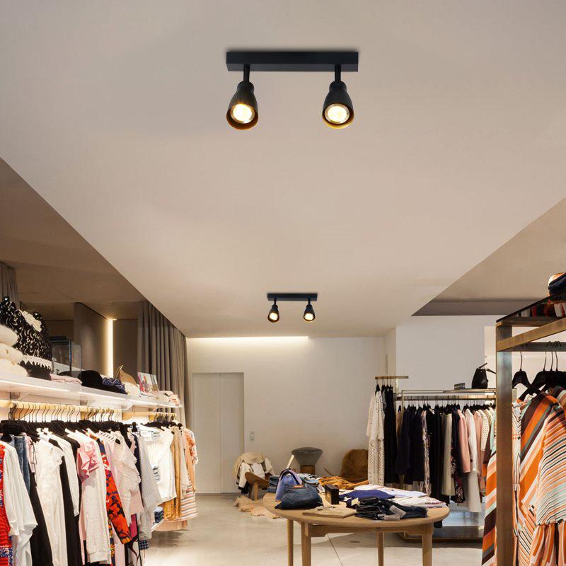 Спот Valeso INN-23043BK чорний на 2 плафони - фото 3 Спот Valeso INN-23043BK чорний на 2 плафони - фото 3