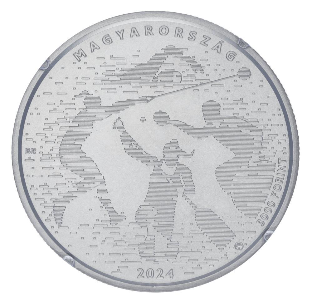 Коллекционная монета Венгрия 3000 форинтов 2024 UNC XXXIII Летние Олимпийские игры в Париже (М19975) Коллекционная монета Венгрия 3000 форинтов 2024 UNC XXXIII Летние Олимпийские игры в Париже (М19975)