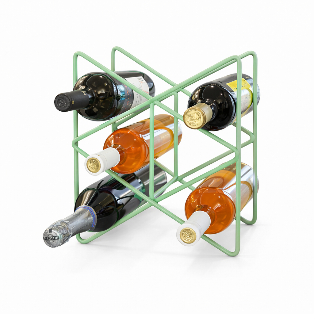 Подставка для вина Deco Home Тоскана 28х15х32 см Оливковый