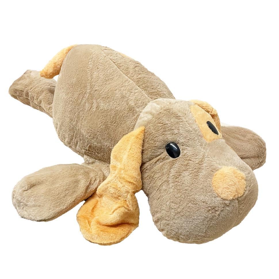 М'яка іграшка Bambi Собачка L1132 з пледом 55 см Brown (RLT48455)