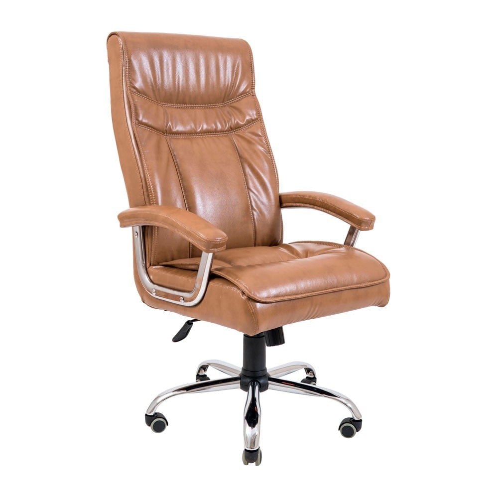 Офисное кресло руководителя Richman Burgas VIP M2 Anyfix натуральная кожа Lux Бежевый (64ca425104b9e938a47ba1e4)