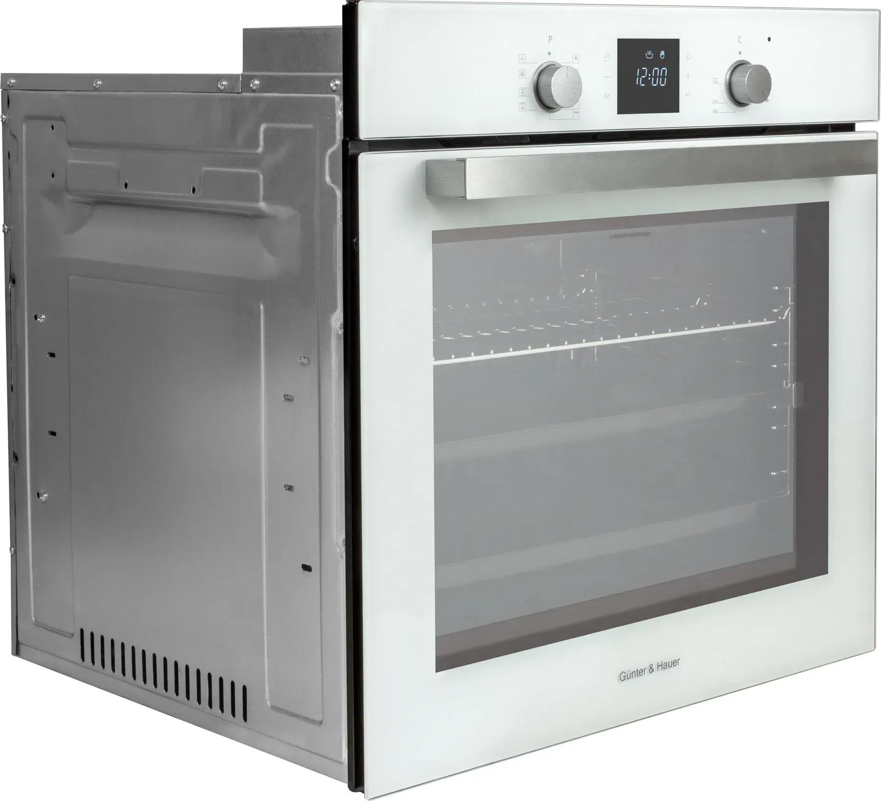 Духова шафа електрична Gunter&Hauer EOT 960 W конвекція гриль Білий