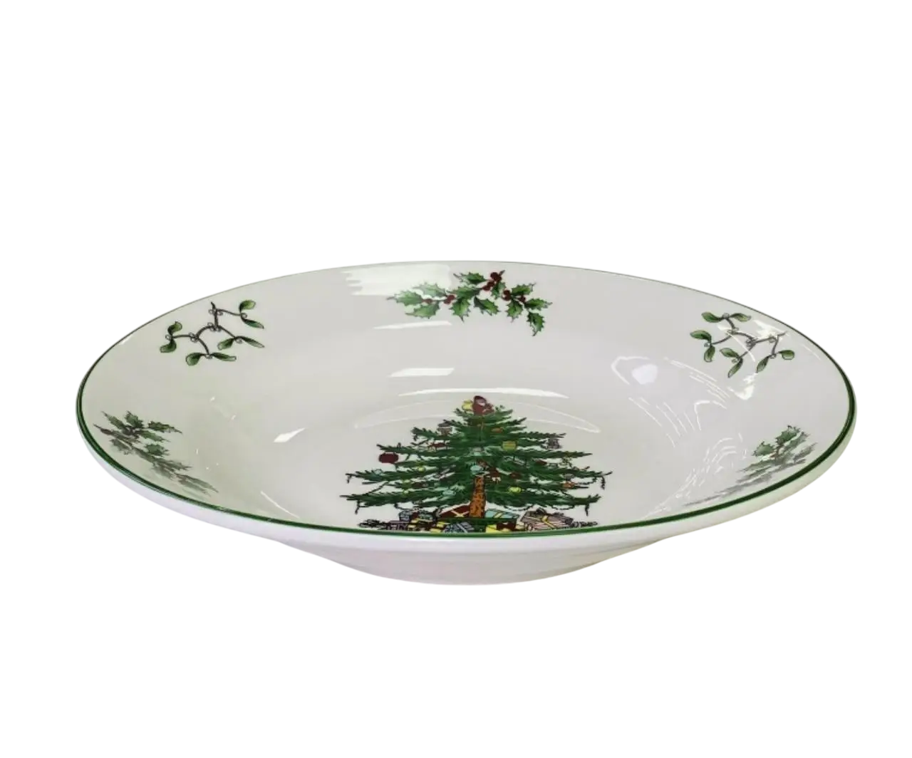 Тарелка глубокая Елочка 20 см (OS-102-553)