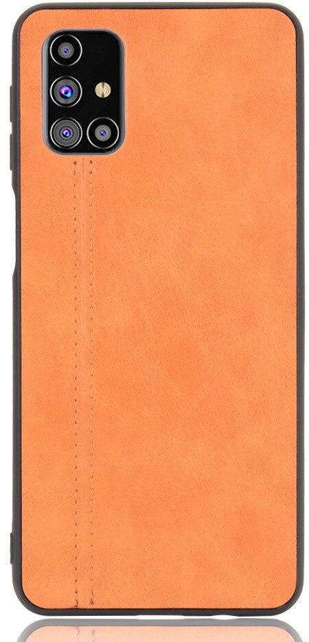 Захисний Чохол CalfLine для Samsung Galaxy M51 M515 Orange (20229-2C)