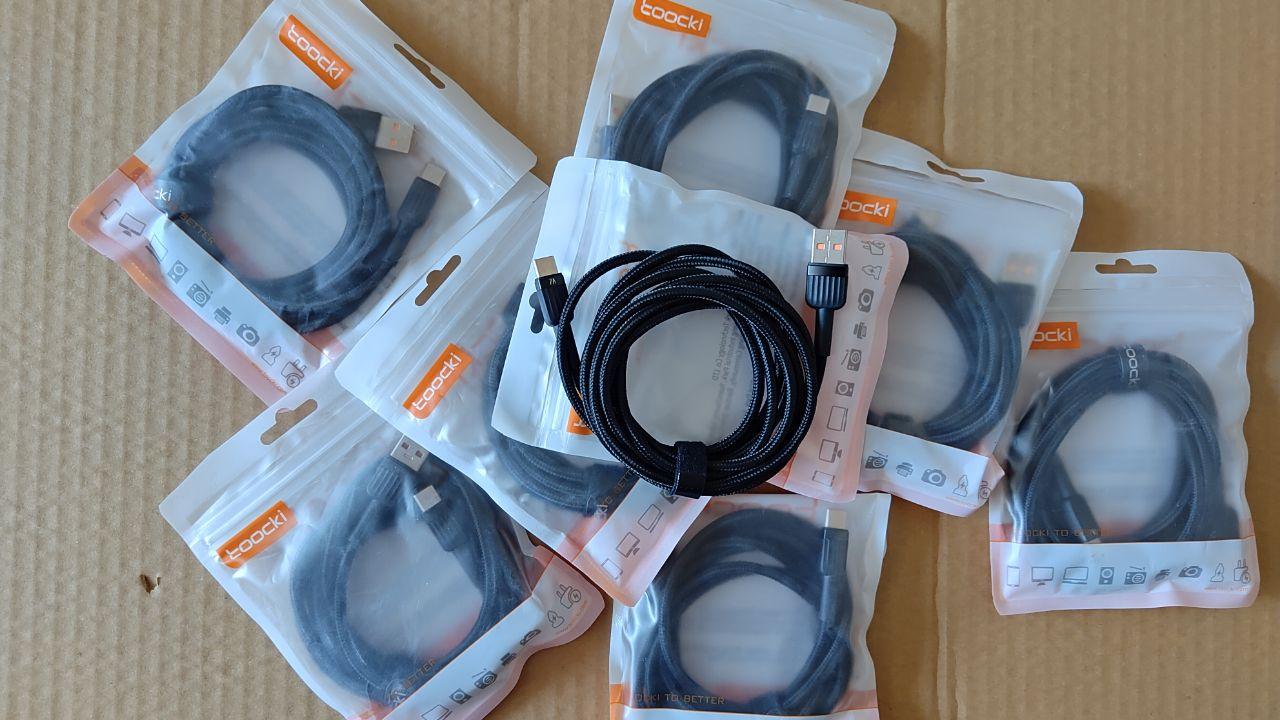 Кабель Toocki 286 TXCT-LYA01 USB/Type-C 7А 2 м Black (25043144) - фото 2 Кабель Toocki 286 TXCT-LYA01 USB/Type-C 7А 2 м Black (25043144) - фото 2