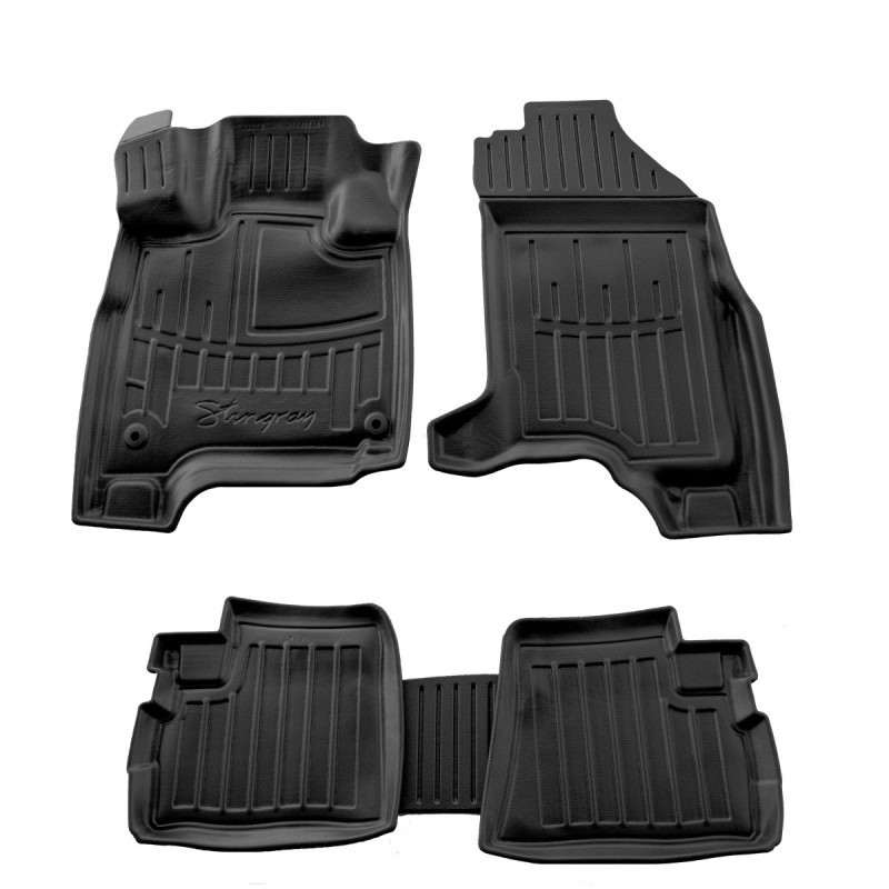 Автоковрики 3D Stingray Citroen C-Zero 4 шт. Черный (2293629298)