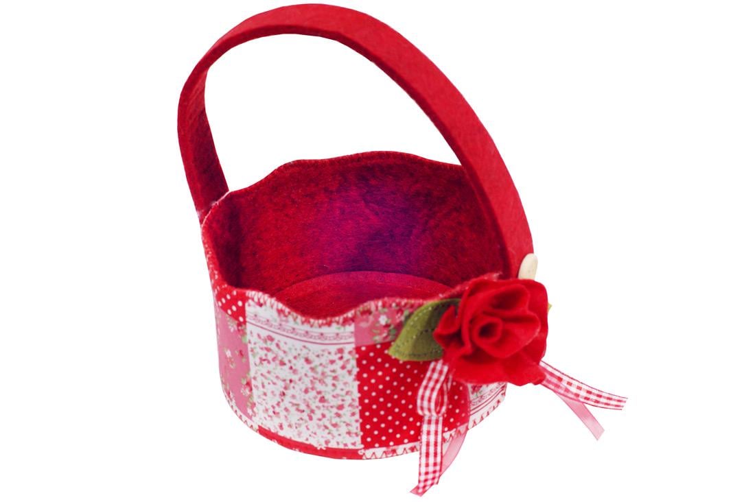 Декоративная пасхальная корзинка BonaDi (580-157)