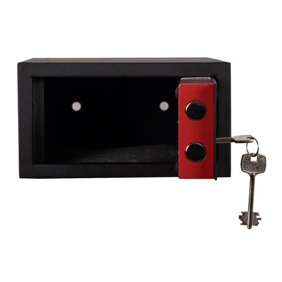 Сейф для хранения денег LEVMETAL СГ-115 115x215x215 мм Черный (30828279) - фото 2 Сейф для хранения денег LEVMETAL СГ-115 115x215x215 мм Черный (30828279) - фото 2