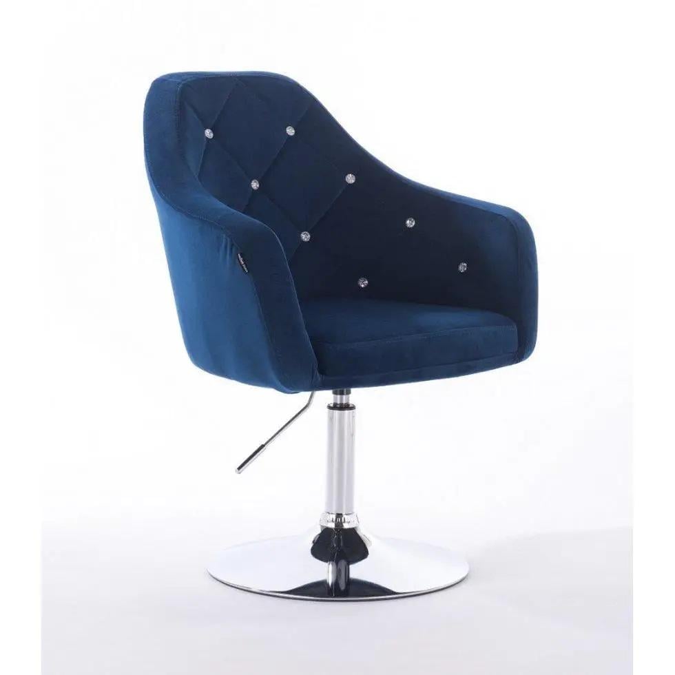 Кресло парикмахерское HR831 Синий (HR831C) - фото 1 Кресло парикмахерское HR831 Синий (HR831C) - фото 1