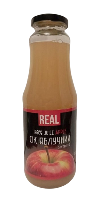 Яблочный сок Real 6 шт. х 1 л (29926010) - фото 2