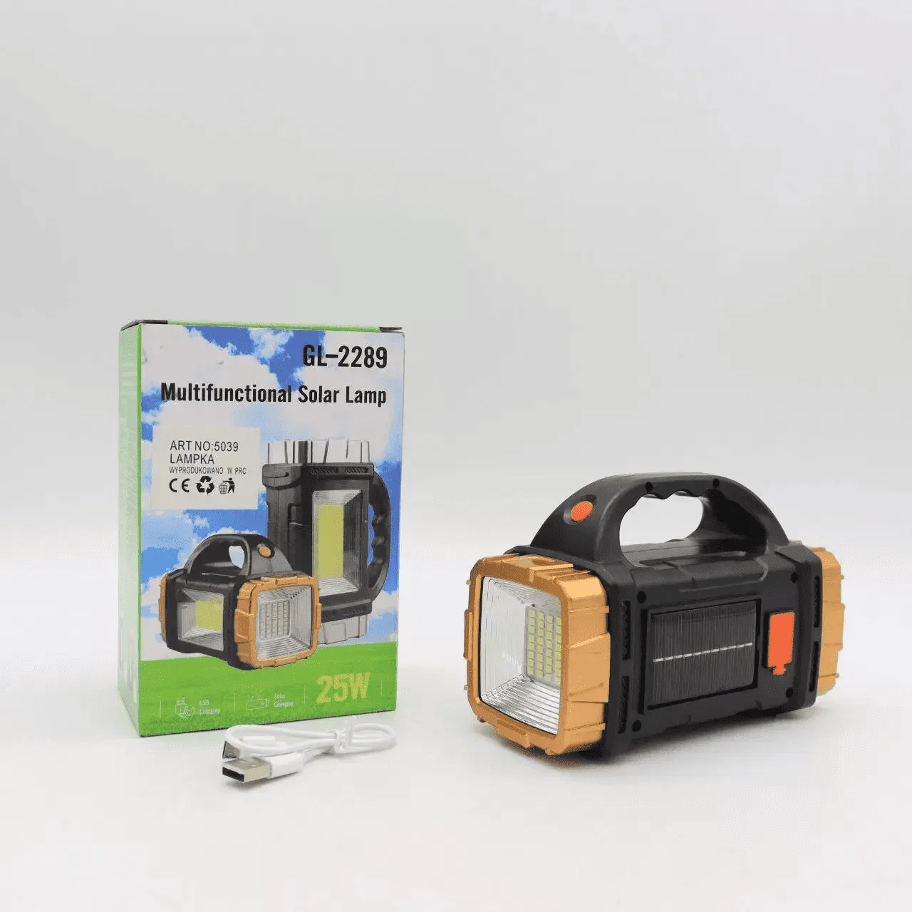 Фонарь ручной с солнечной панелью и функцией powerbank (29433615) - фото 5 Фонарь ручной с солнечной панелью и функцией powerbank (29433615) - фото 5