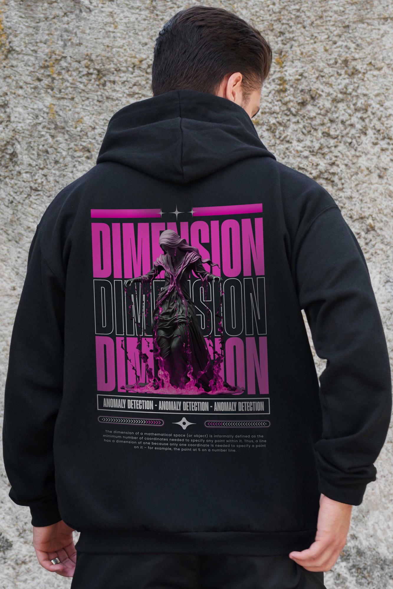 Худи-зип с принтом Without Dimension  Kane S/M Black (S/M8055800)