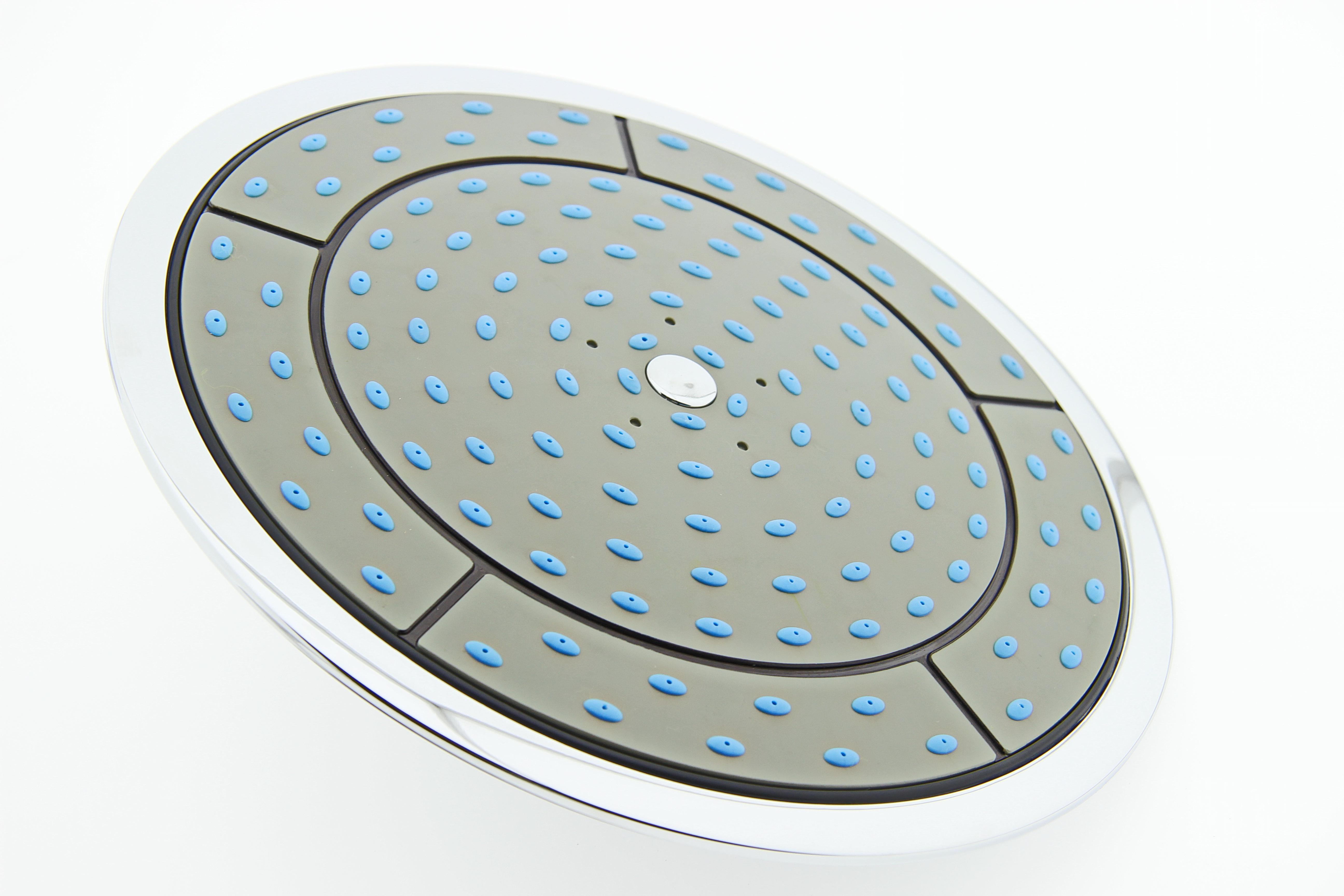 Лійка для душової кабіни шток з зовнішньою різьбою d 245 мм (Л-245)