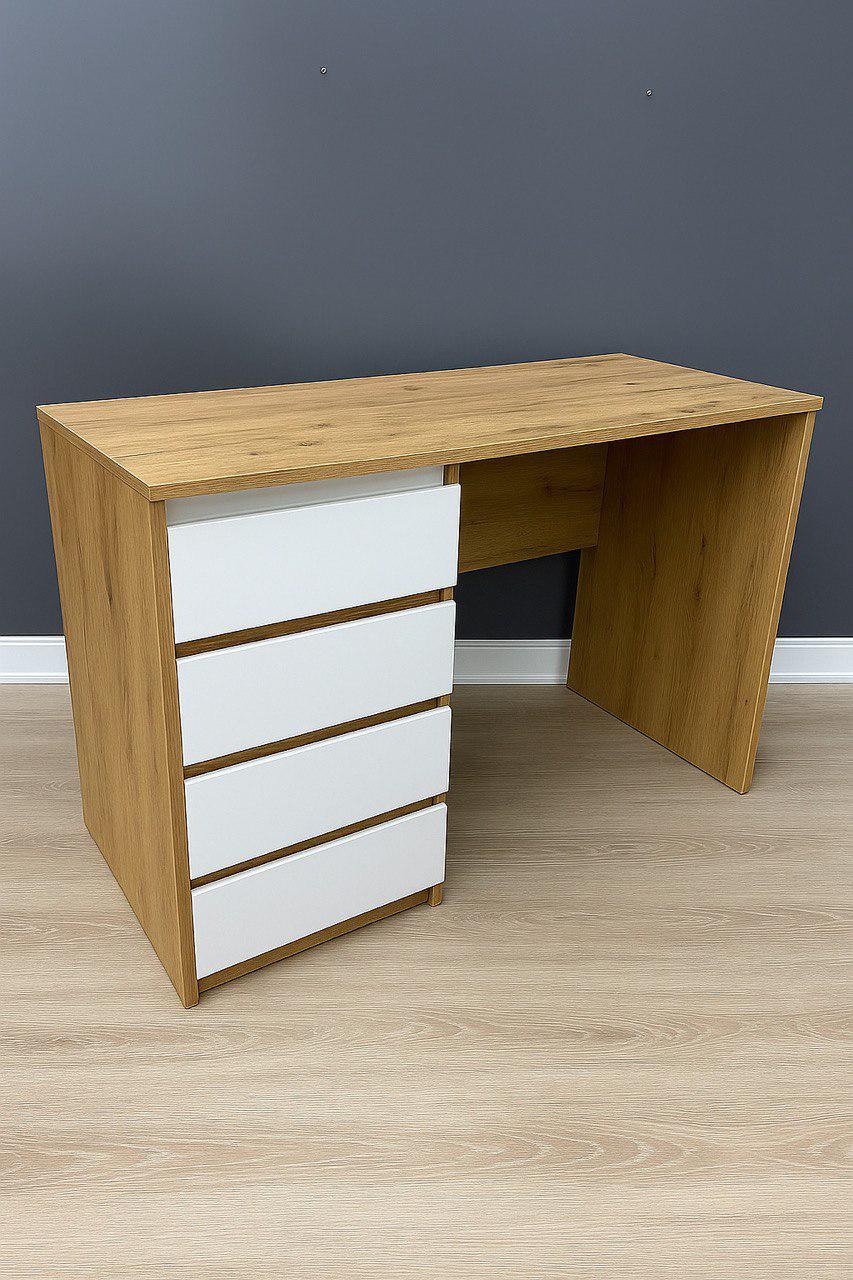 Стіл письмовий Арес лівий 1104х760х514 мм Дуб Аппалачі/Німфеа Альба - фото 1 Стіл письмовий Арес лівий 1104х760х514 мм Дуб Аппалачі/Німфеа Альба - фото 1