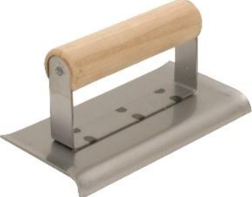 Окантовщик Marshalltown для бетона из углеродистой стали с деревянной ручкой 70 мм/Ø-9,5 мм/губа-12,7 мм (16492) - фото 2 Окантовщик Marshalltown для бетона из углеродистой стали с деревянной ручкой 70 мм/Ø-9,5 мм/губа-12,7 мм (16492) - фото 2