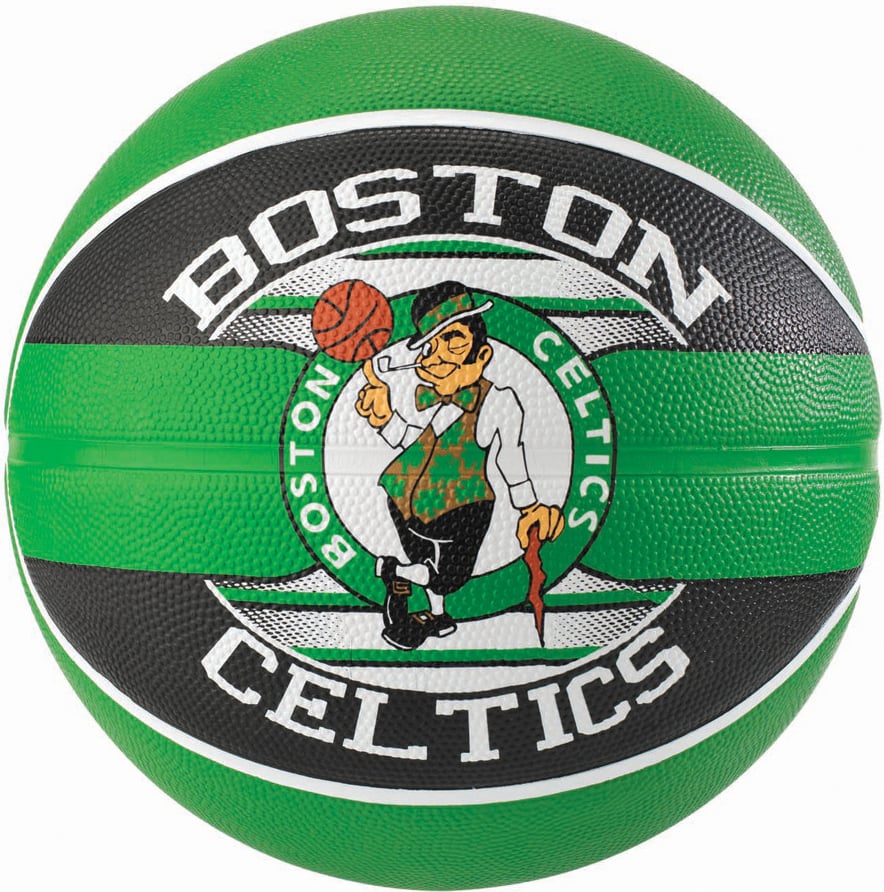 Мяч баскетбольный Spalding NBA Team Boston Celtics Size 7