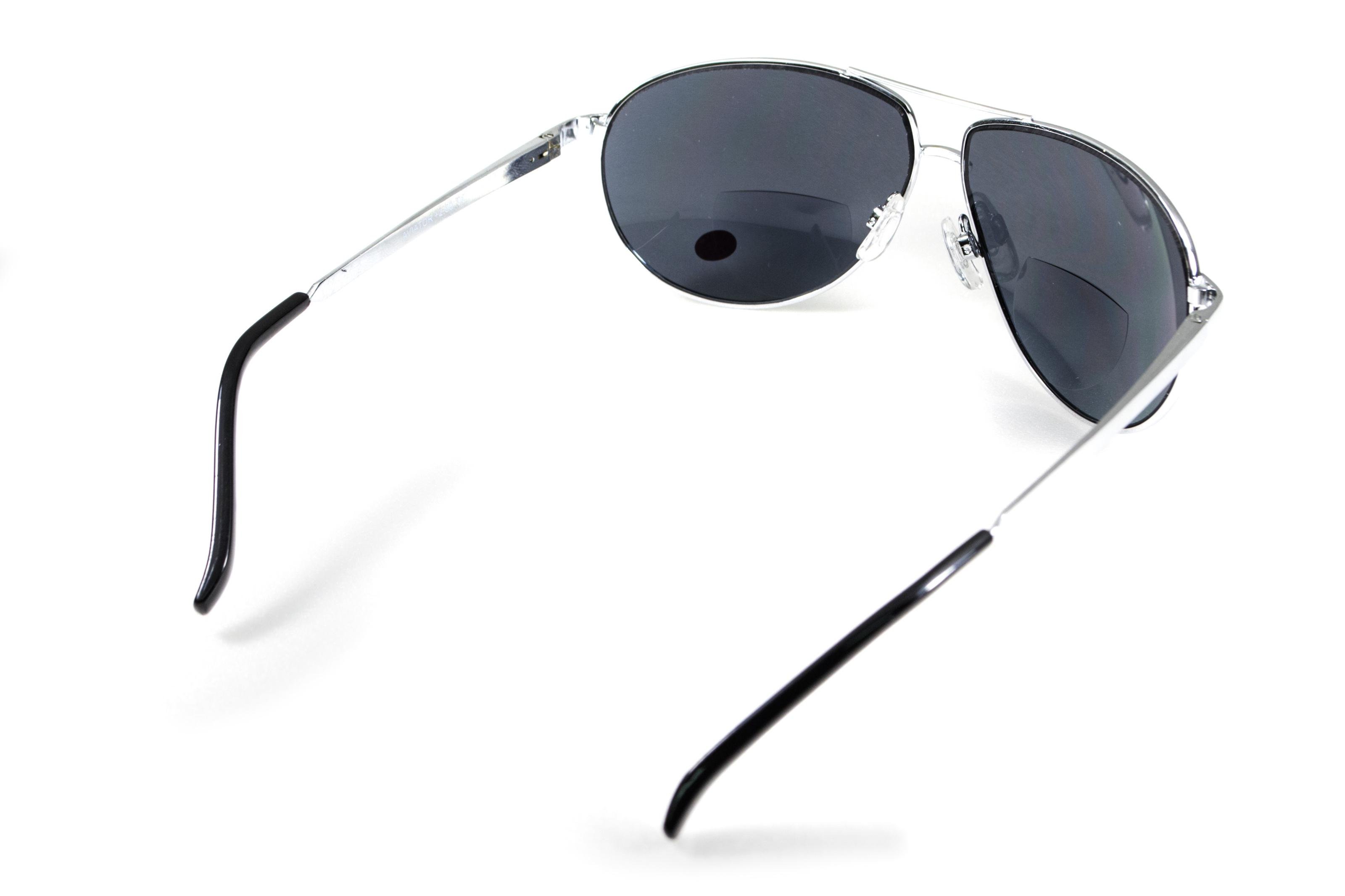 Очки Global Vision Aviator Bifocal +2,0 Серый (1АВИБИФ-Д2.0) - фото 10