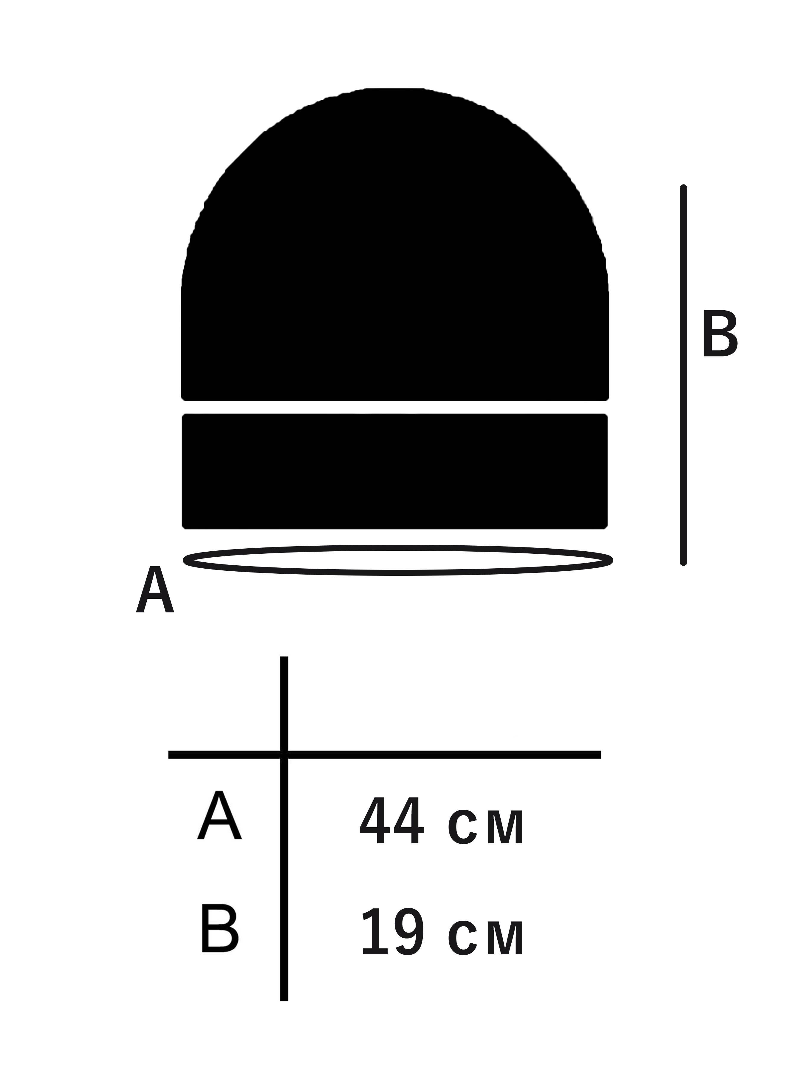 Шапка Custom Wear Leon One Size Black (133) - фото 7