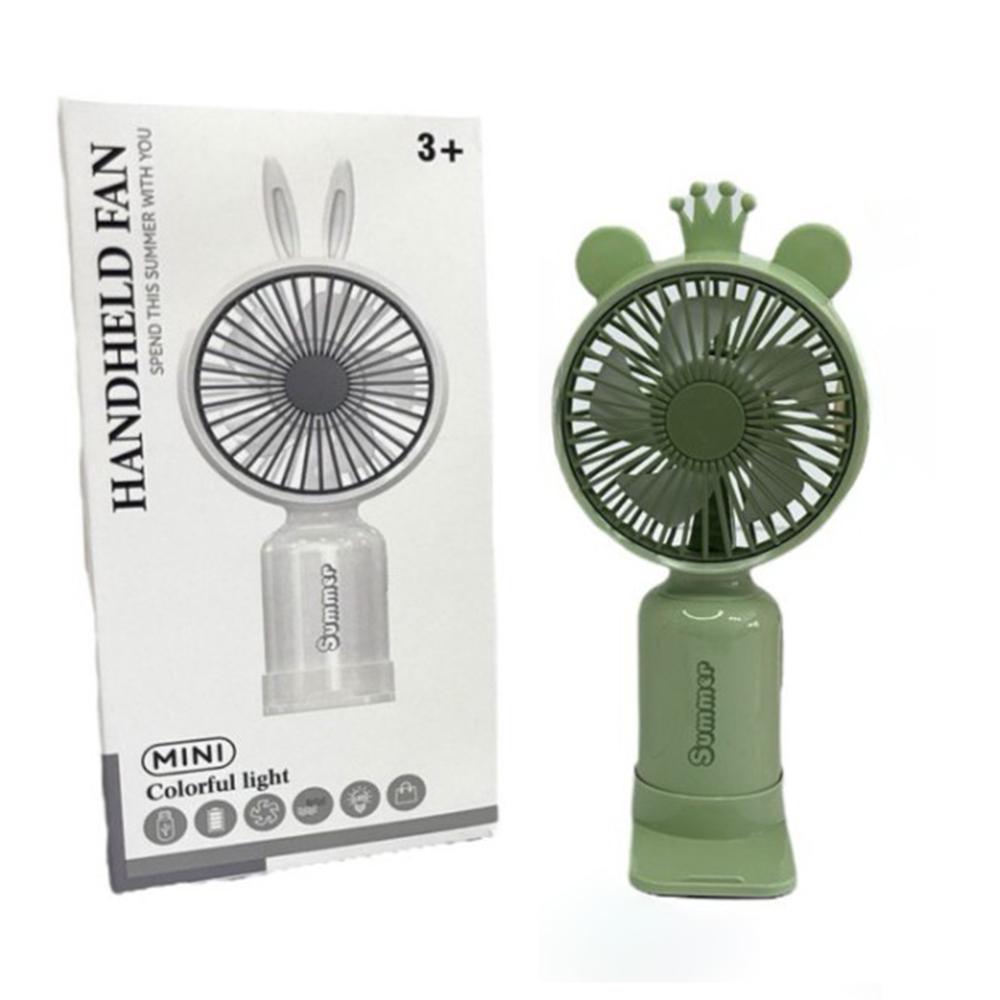 Портативний вентилятор з ріжками Олень на акумуляторі та USB - фото 10 Портативний вентилятор з ріжками Олень на акумуляторі та USB - фото 10