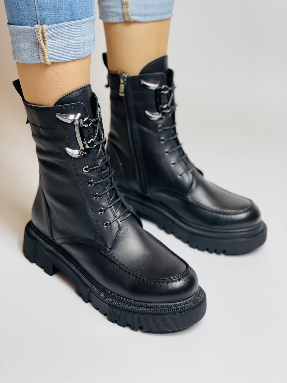 Ботинки женские зимние Evromoda р. 37 24,0 см Черный (2727) - фото 5 Ботинки женские зимние Evromoda р. 37 24,0 см Черный (2727) - фото 5