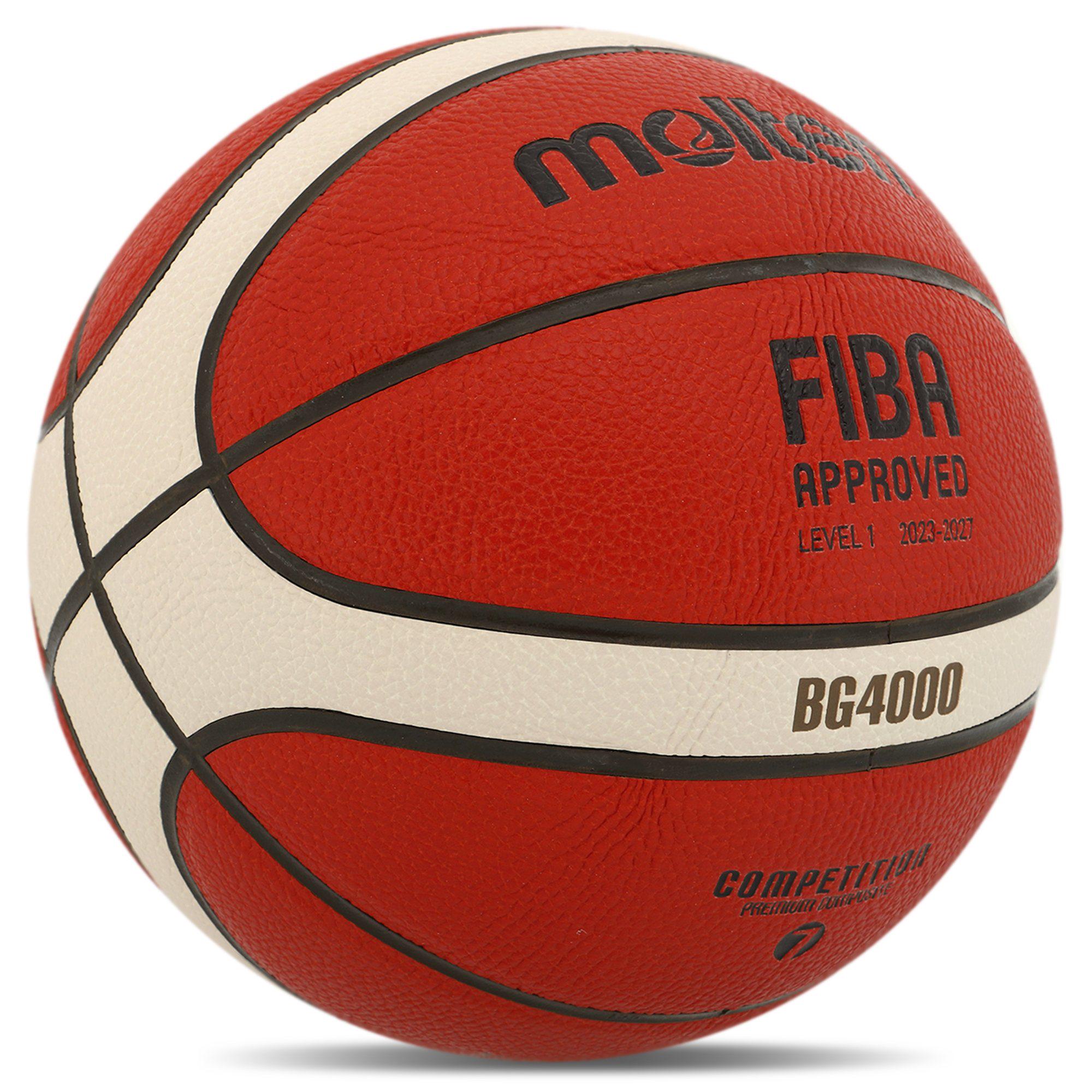 Баскетбольний м'яч MOLTEN B7G4000 Composite Leather №7 Коричневий - фото 2 Баскетбольний м'яч MOLTEN B7G4000 Composite Leather №7 Коричневий - фото 2