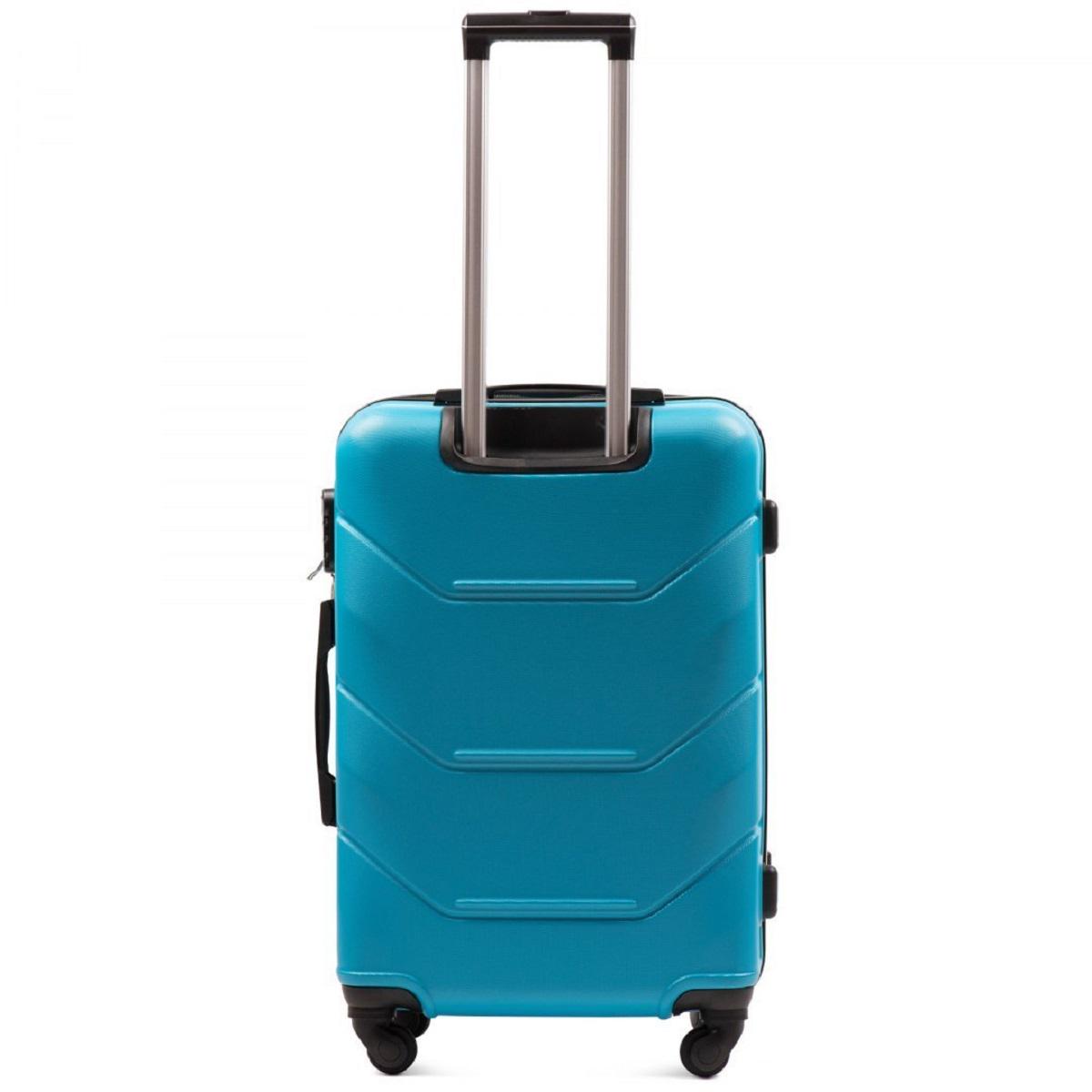 Валіза пластикова Wings 147 середня Блакитний (Wp00370) - фото 3 Валіза пластикова Wings 147 середня Блакитний (Wp00370) - фото 3