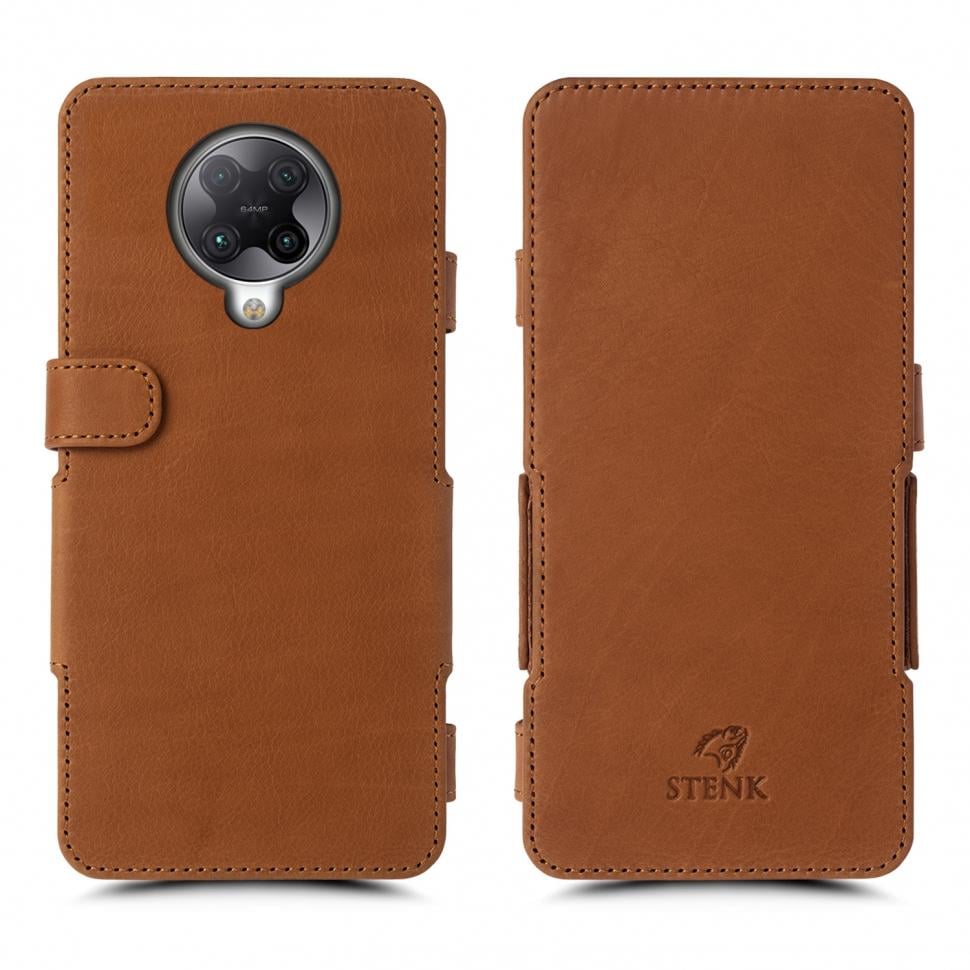Чехол книжка Stenk Prime для Xiaomi Redmi K30 Pro Camel (66896)