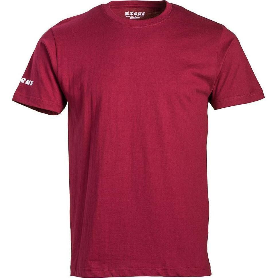 Футболка Zeus T-SHIRT BASIC SS GRAN Z00627 S Бордовый (14496-45)