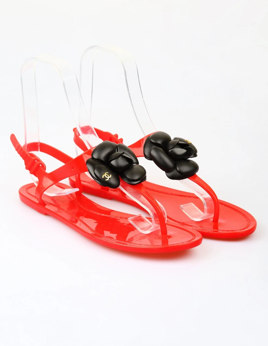 Босоножки шлепанцы женские пляжные р. 23,5 см 38 Красный с черным (KG-7726) Босоножки шлепанцы женские пляжные р. 23,5 см 38 Красный с черным (KG-7726)