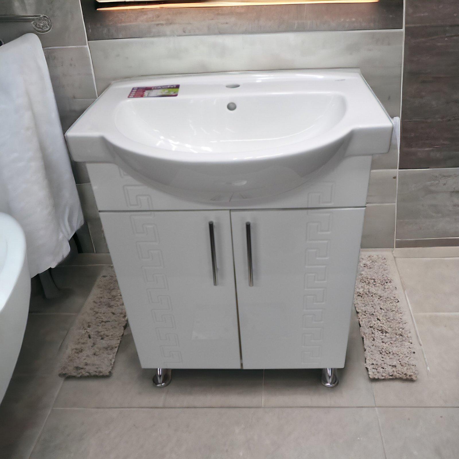 Тумба в ванну The MIX The MIX-Греция c керамическим умывальником 65 см - фото 13 Тумба в ванну The MIX The MIX-Греция c керамическим умывальником 65 см - фото 13