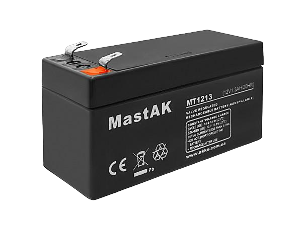 Аккумулятор MastAK MT1213 12V 1,3 Ah (185241)