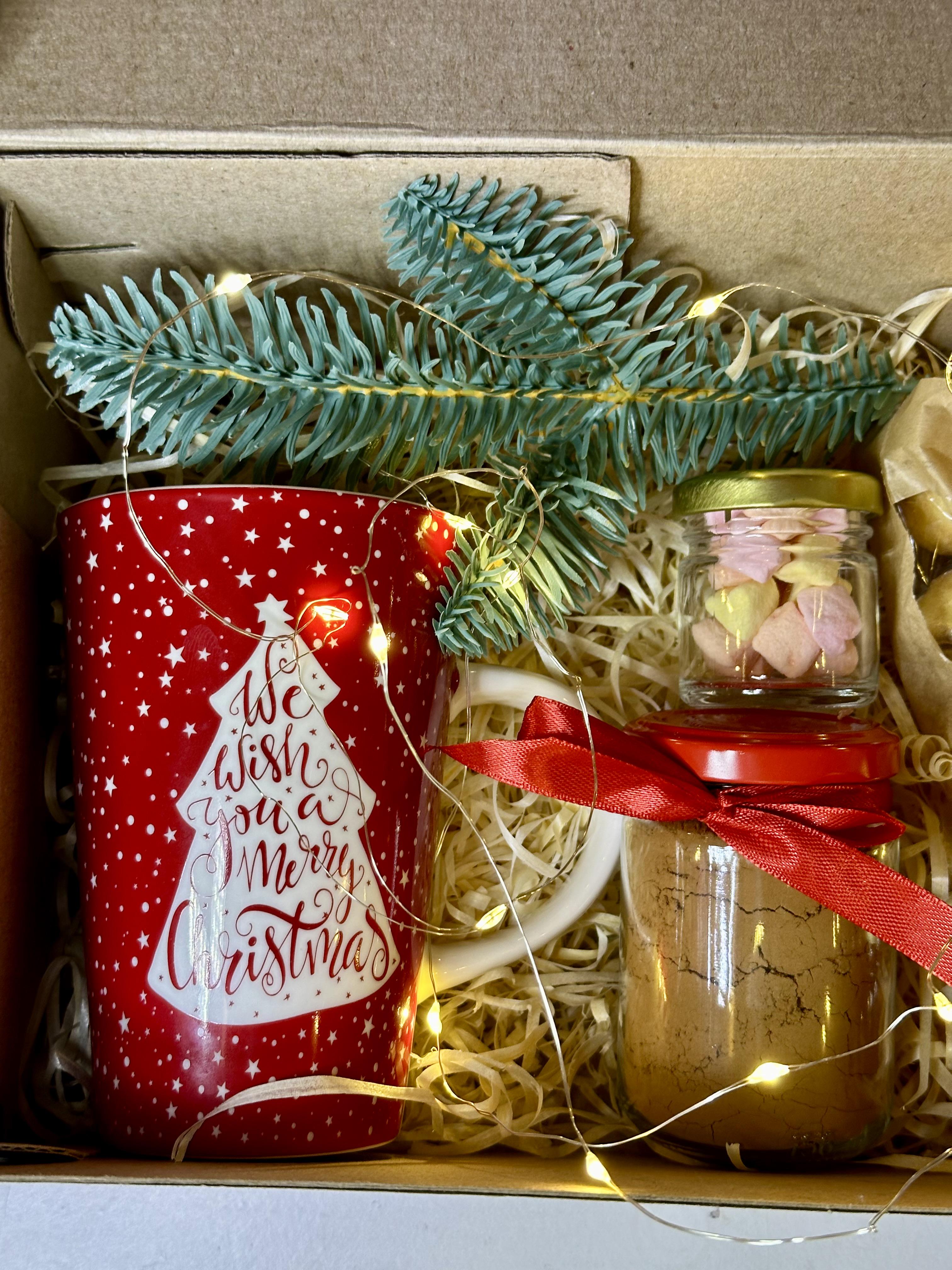 Набір новорічний з какао/маршмеллоу та смаколиками (13529426) - фото 8 Набір новорічний з какао/маршмеллоу та смаколиками (13529426) - фото 8