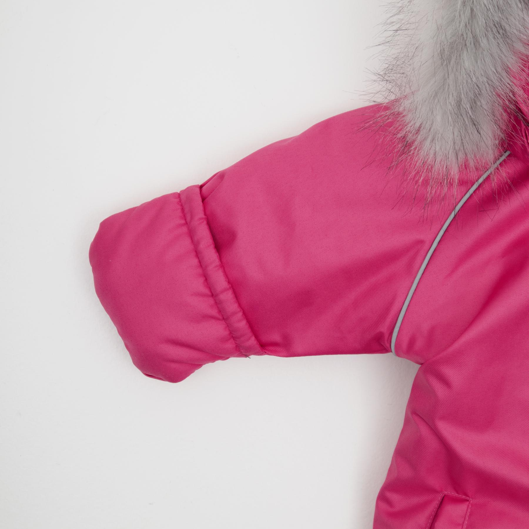 Дитячий зимовий комбінезон з капюшоном DoRechi Аполло з хутром 74 см Рожевий (21463) - фото 5 Дитячий зимовий комбінезон з капюшоном DoRechi Аполло з хутром 74 см Рожевий (21463) - фото 5
