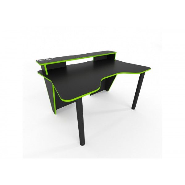 Компьютерный стол игровой Comfy Home Darrius Черный/Лайм (63dbdcb79fda984dfa2e9744)
