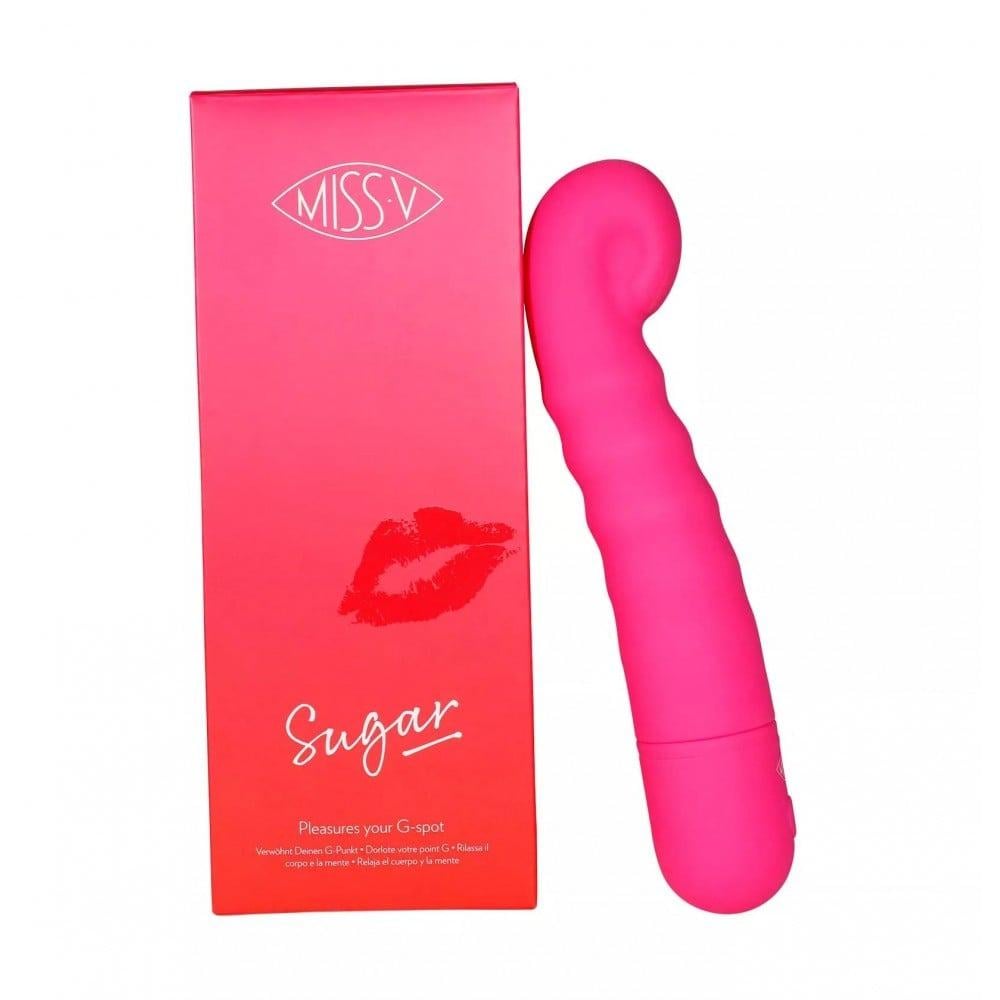 Вибратор влагалищный Sugar Passion Pink Miss V Розовый (MSV52125)