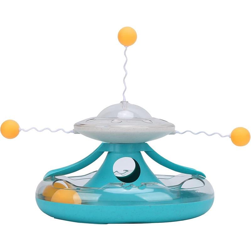 Игрушка для котов Lesko DT312 комплекс с шариками Mint Green (25714119)