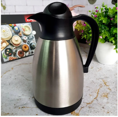 Термос для чая/кофе OMS из нержавеющей стали 1500 мл Серебристый (3281-1.5) - фото 4 Термос для чая/кофе OMS из нержавеющей стали 1500 мл Серебристый (3281-1.5) - фото 4