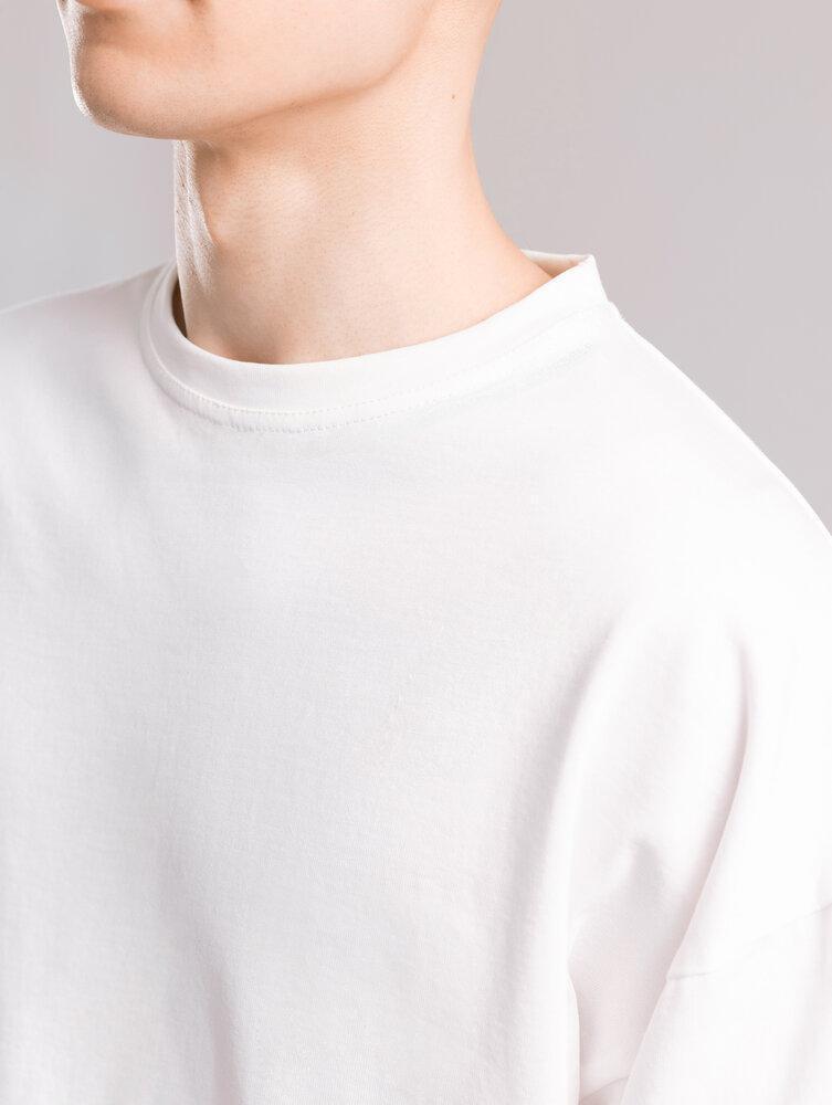 Футболка Pobedov Nude 3XL Молочный (2662022474) - фото 6 Футболка Pobedov Nude 3XL Молочный (2662022474) - фото 6