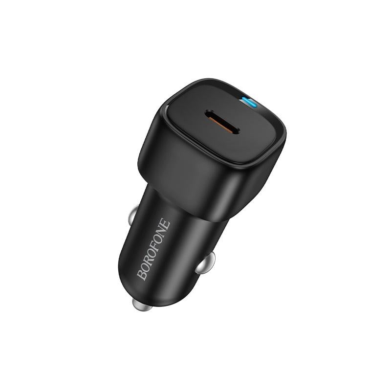Зарядное устройство для телефонов автомобильный Borofone BZ34A Cloud PD20W Black (19388)