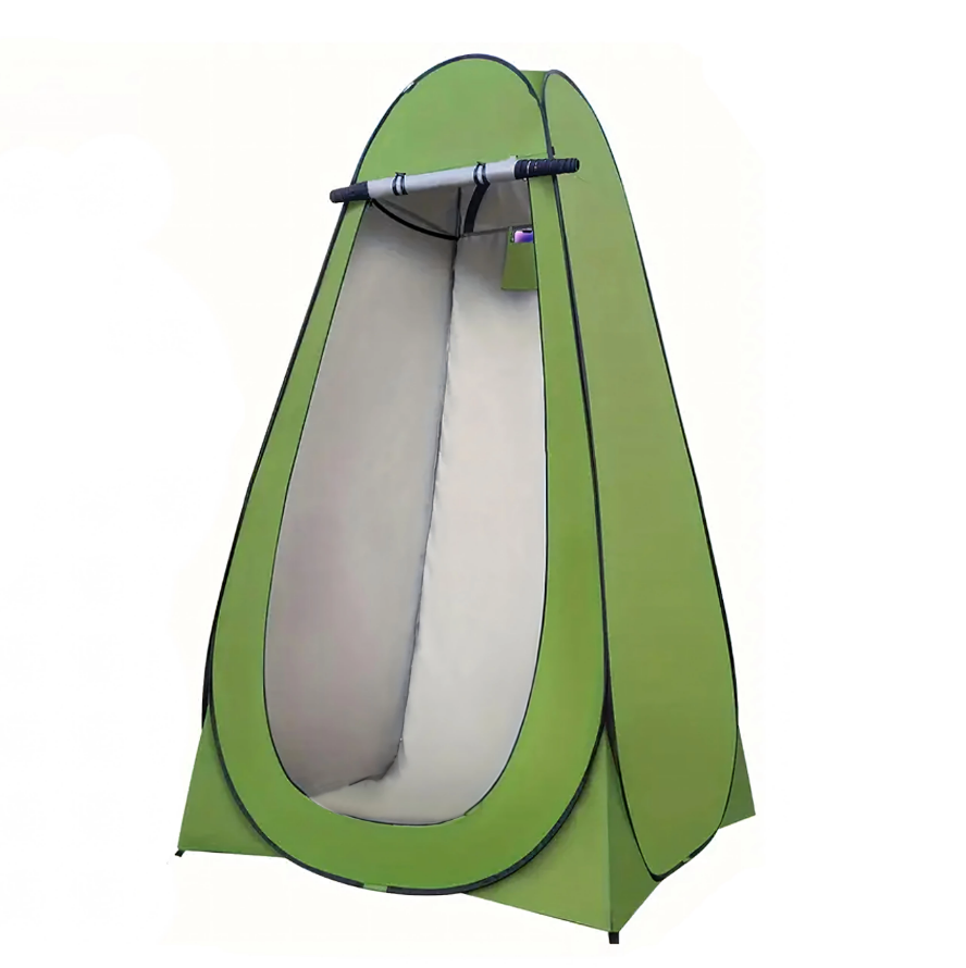 Палатка для душа/туалета/переодевания Real Garden складная 120х120х190 см Зеленый (33085068)