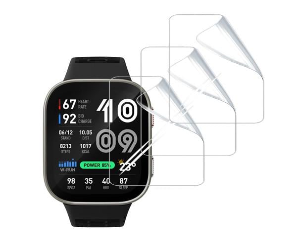 Пленка гидрогелевая Hydrogel Film для Amazfit Bip Max 6 шт. Transparent
