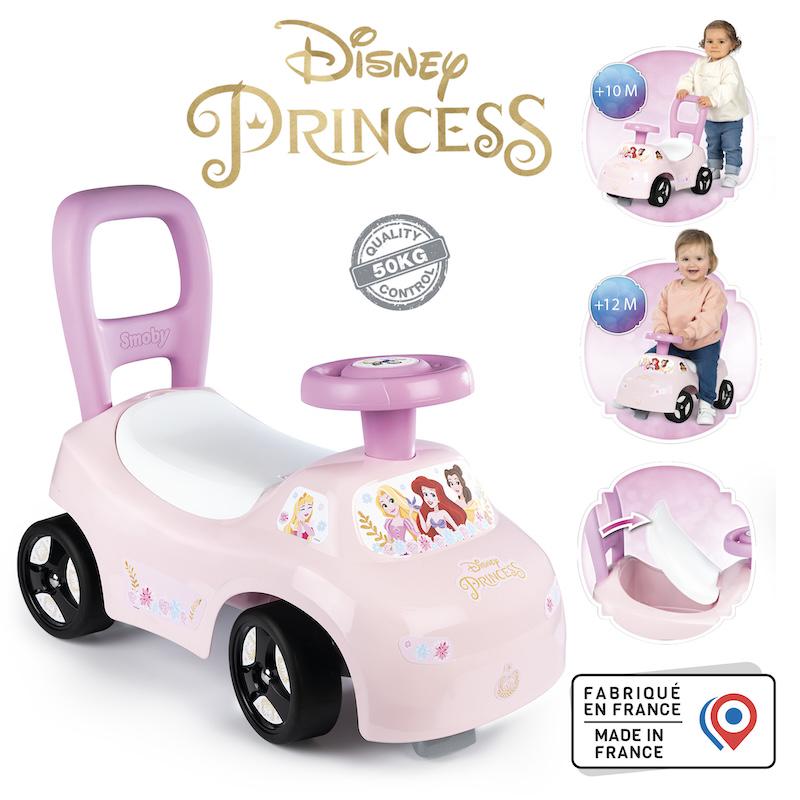 Машина для катания малыша Smoby Дисней Принцессы с 10 месяцев Розовый (720549) - фото 3