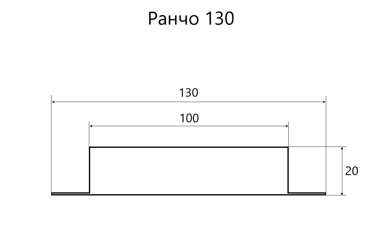 Ламели для забора Ранчо Т двухсторонние металлические 130 мм х 0,45 см Темно-коричневый матовый (8019/8019) - фото 2