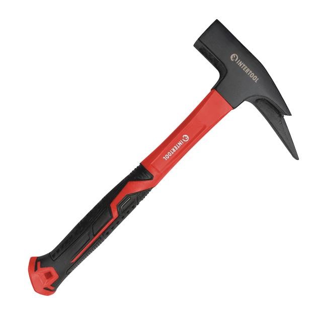 Кровельный молоток Intertool 600 г ручка из фибергласа (HT-0230)