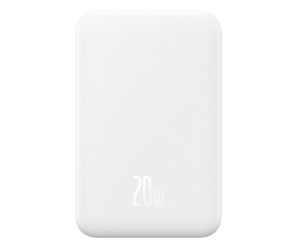 Повебанк Baseus Magnetic Mini Wireless 5000mAh 20W White