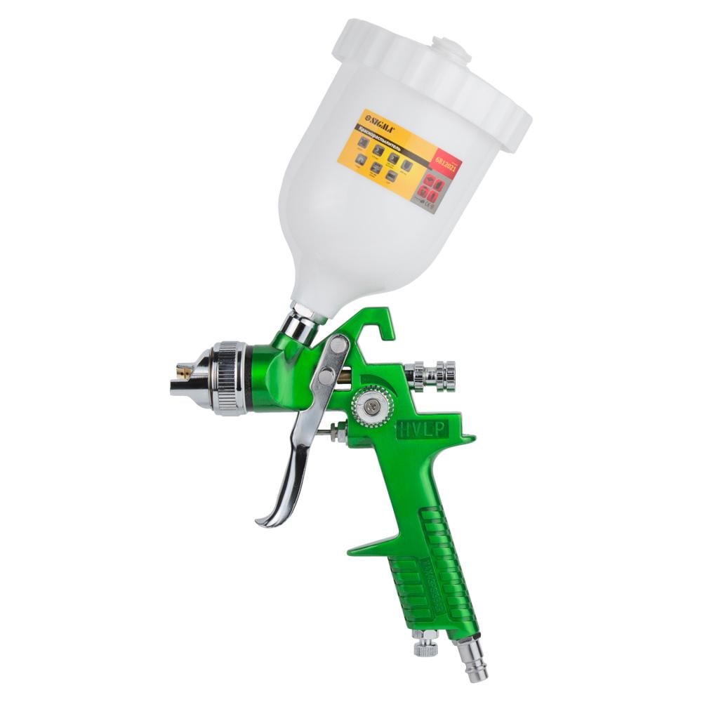 Краскораспылитель SIGMA HVLP Ø 1.4 мм 140-280 л/мин 3 бар Зеленый (6812021)