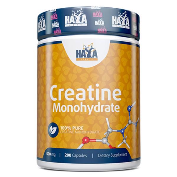 Креатин моногідрат Haya Labs Sports Creatine Monohydrate 200 caps 500 mg