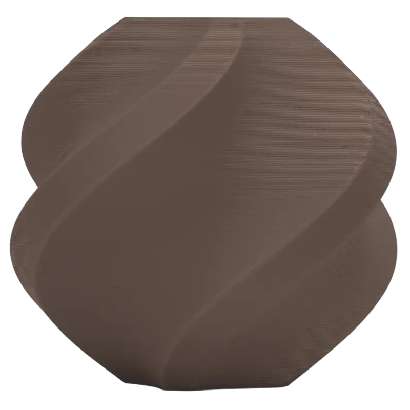 Филамент Bambulab PLA 1,75 мм 1 кг без катушки Matte Dark Brown (11801_SPLFREE)